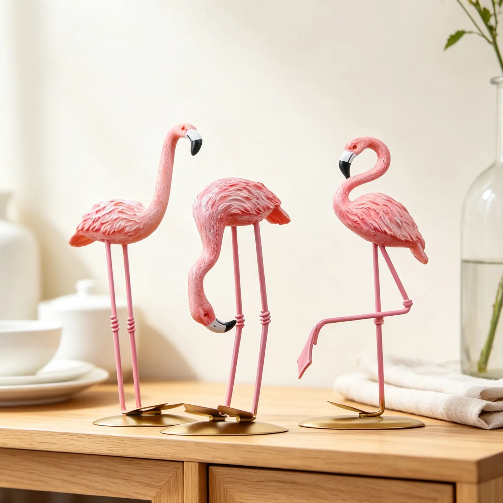 Flamingo Ornament for Home and Office Decor